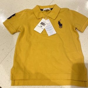 Brand new yellow Polo size 18M